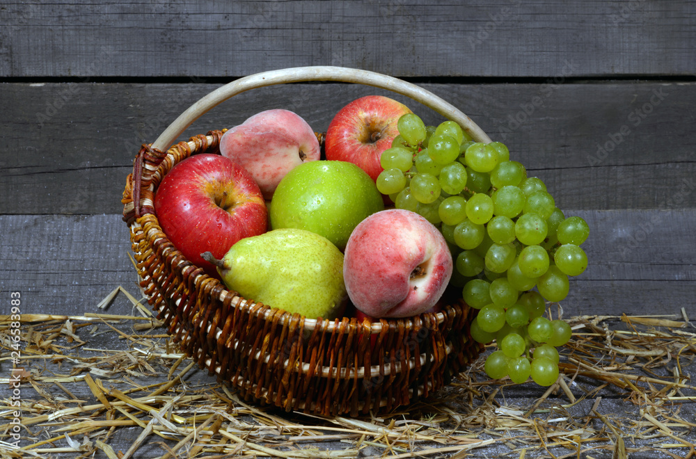 fresh, tasty, juicy, useful fruit in a basket, useful fruit in a basket.A LOT OF FRUITS. AWAY WITH APPLES. FRUITS fresh, tasty, juicy, useful fruit in a basket, useful fruit in a basket.A LOT OF FRUITS. AWAY WITH APPLES. FRUITS