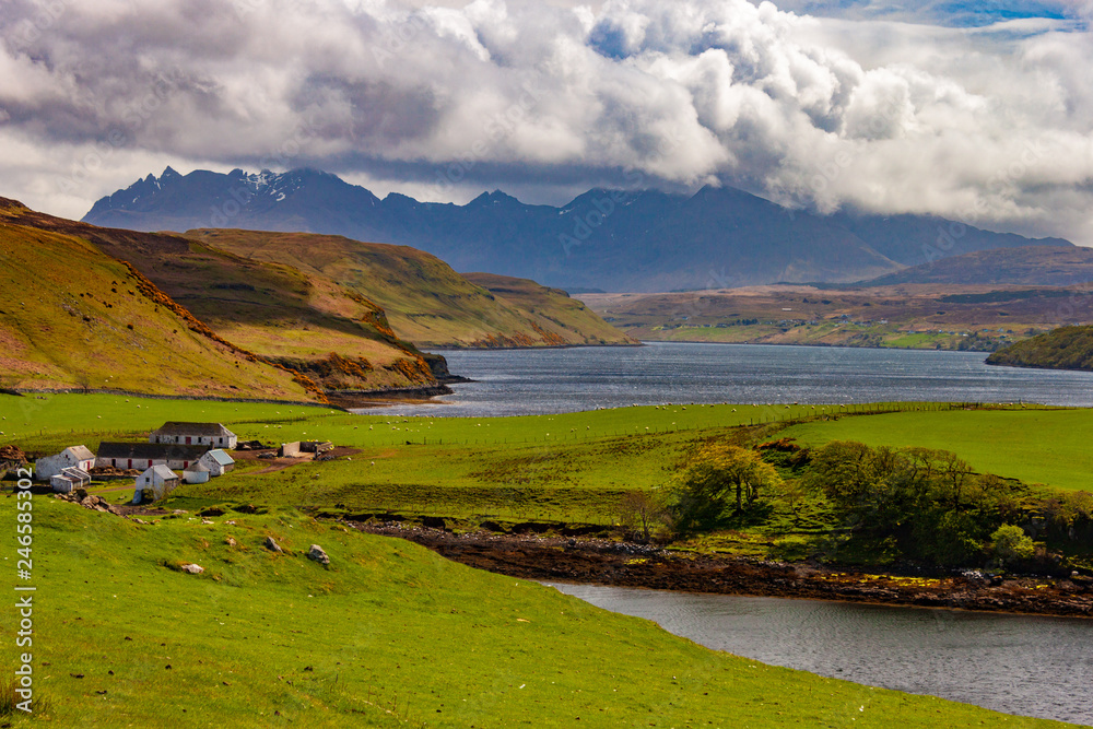 View over the Isle of Skye