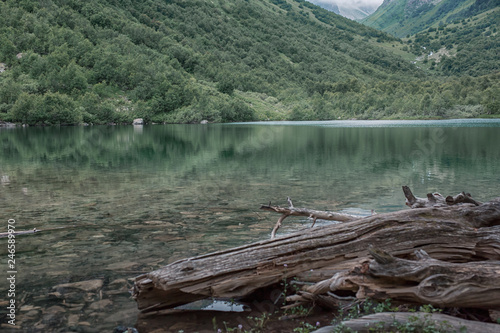 Budecska lakes of Northern Caucasus