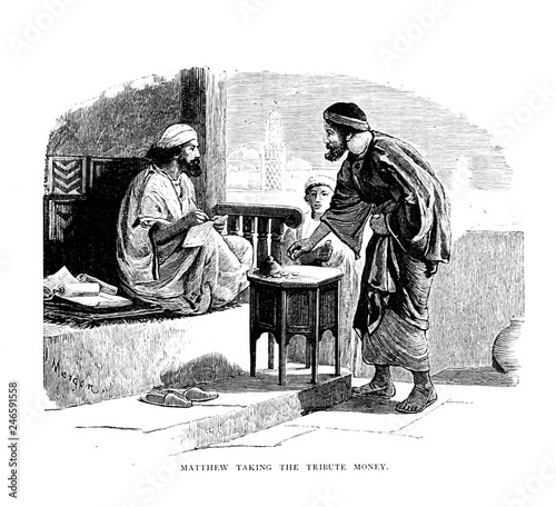 Wallpaper Mural Apostle Matthew. Tax collector