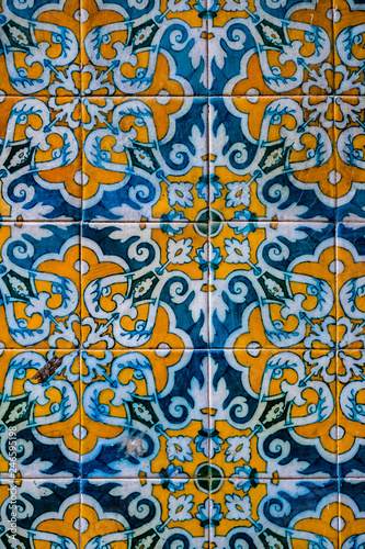 Carreaux de ciment color  s au motif vintage