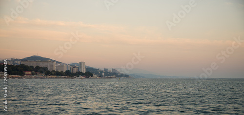 black sea coast, Sochi.