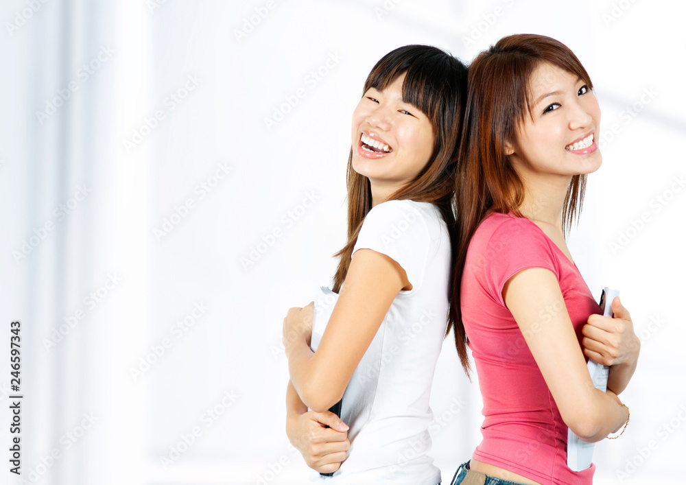 Asian uni students Asian uni students