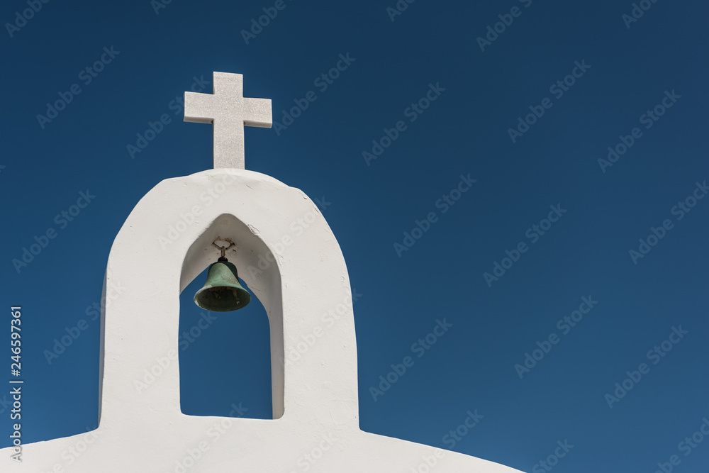 Cross and bell of Chapel of st. Nicholas Cross and bell of Chapel of st. Nicholas