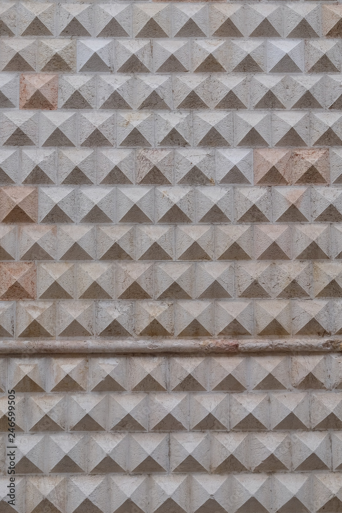 Ferrara, Palazzo dei Diamanti, Texture, Gennaio 2019 Ferrara, Palazzo dei Diamanti, Texture, Gennaio 2019