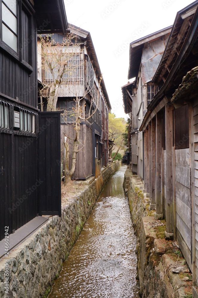 Fototapeta premium 横手市増田の下タ堰