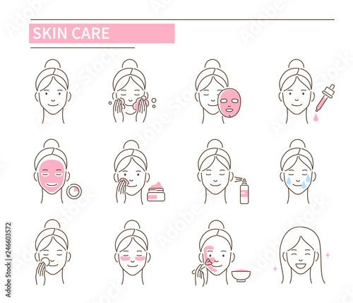 Photographie Skin care
