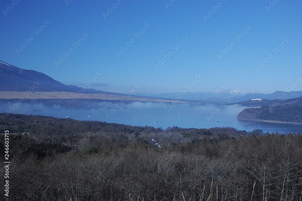 Obraz premium 山中湖