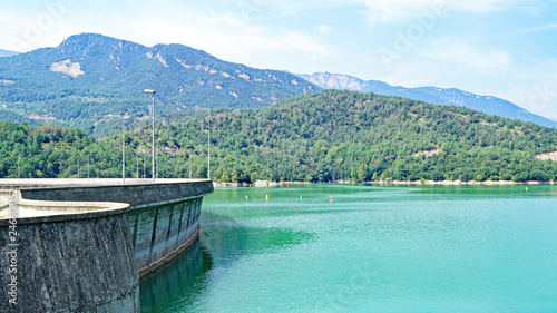 Embalse de La Baells  Barcelona  Catalunya  Espa  a