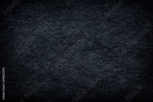 Dark grey stone or slate background or texture