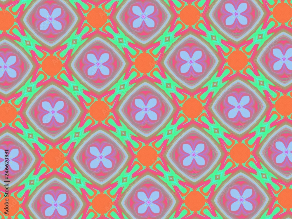 Luxury background with decorative geometric ornament. Retro creative design. geometric pattern in floral style. Simple fashion fabric print. 