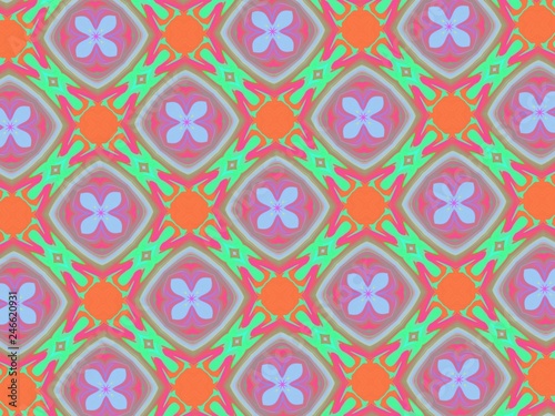 Luxury background with decorative geometric ornament. Retro creative design. geometric pattern in floral style. Simple fashion fabric print. 