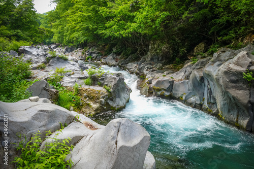 Kanmangafuchi abyss  Nikko  Japan