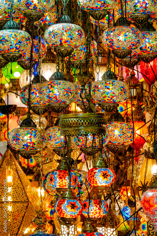 Hanging mosaic lamp Hanging mosaic lamp