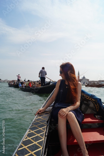 Venice canals, gondola ride © Natalia