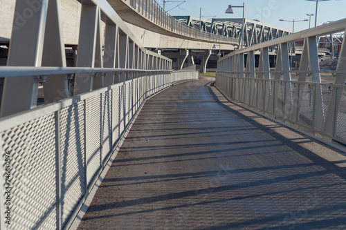 stairway to heaven, walking and cycle path in Partihallsförbindelsen, Gothenborg/Göteborg