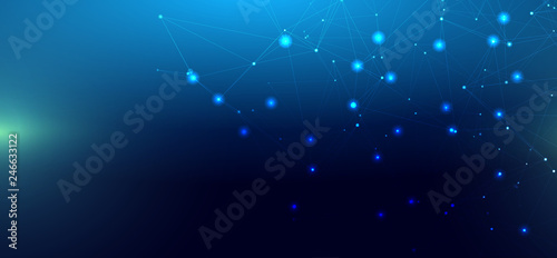 Abstract Technology Background