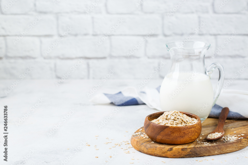 Homemade organic vegan non diary oat milk Homemade organic vegan non diary oat milk