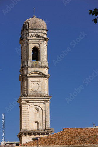 Konstfotografi Campanile Chiesa San Giuseppe Abate - Sassari - Sardegna