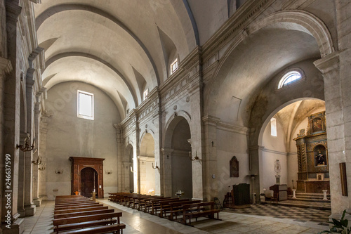 Interno Chiesa Sant Antonio Abate - Sassari - Sardegna