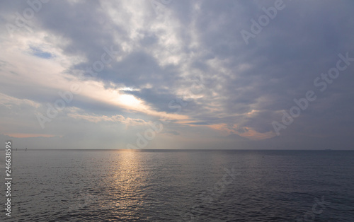 Morning. Water. Leman. Sunrise. Lake. Color. Sky © sarenac77