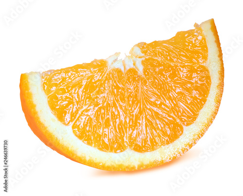 Sweet orange isolated on white background