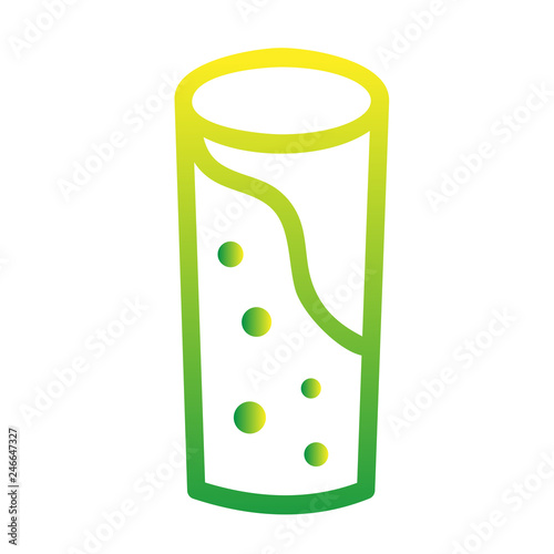 soft drink glass logo, soft drink in green glass color