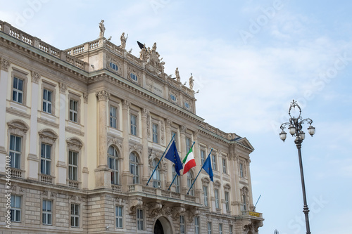 Italia Marittima building in Trieste, Italy photo