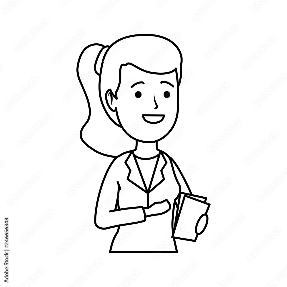 female doctor with order medical female doctor with order medical