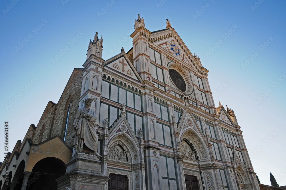 Firenze, la chiesa di Santa Croce