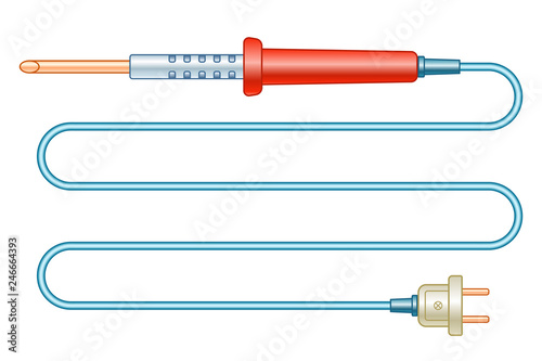 Electric soldering iron
