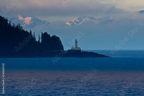 Lighthouse near Ketchikan, Alaska