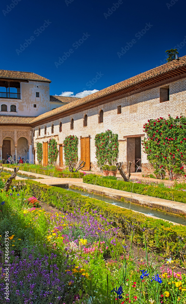 The famous Alhambra in Granada