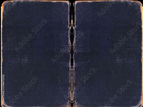 The texture of the cover of the old book. Old book cover, vintage texture.