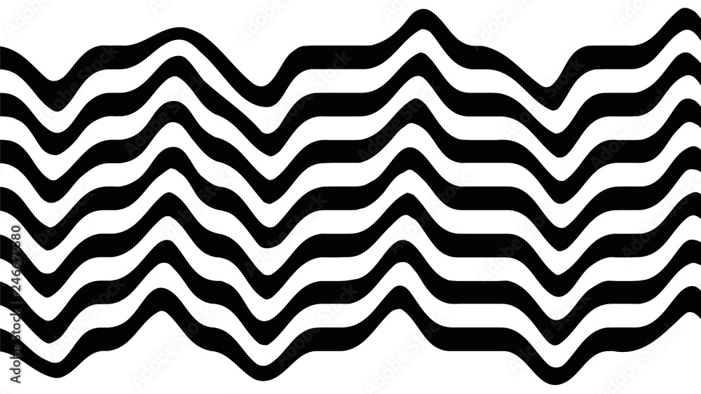 Abstract black and white stripped background. Glitch print. Vector illustration. Abstract black and white stripped background. Glitch print. Vector illustration.
