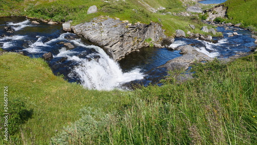 Summer at Soroya, Norway photo