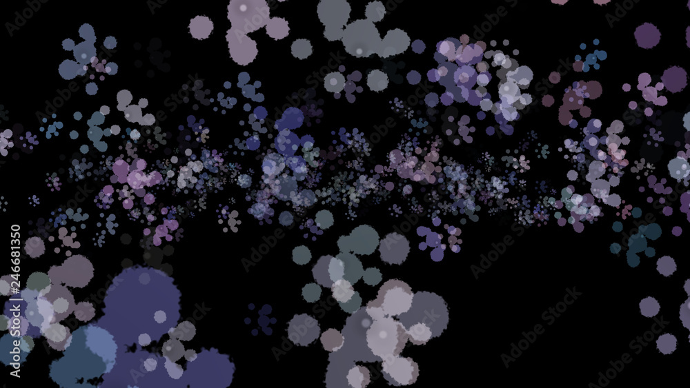 Abstract background with color blots, transitions and bends. Abstract background with color blots, transitions and bends.
