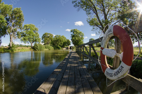 Rettungsring am Götakanal photo