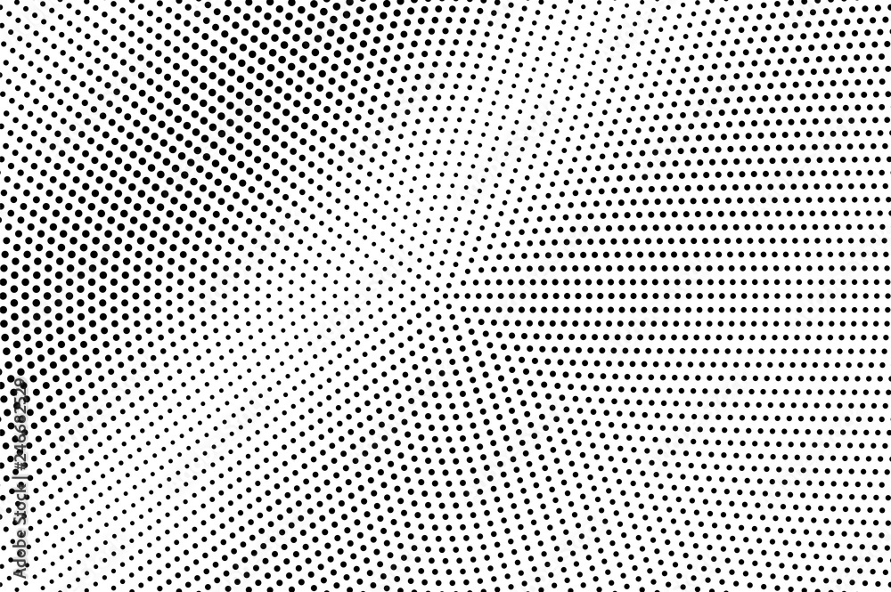 Black on white centered halftone texture. Micro dotwork gradient. Dotted vector background. Monochrome halftone overlay Black on white centered halftone texture. Micro dotwork gradient. Dotted vector background. Monochrome halftone overlay