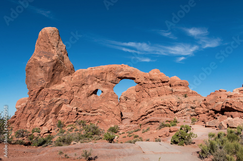 Front View of Windows Section in Arches National Park