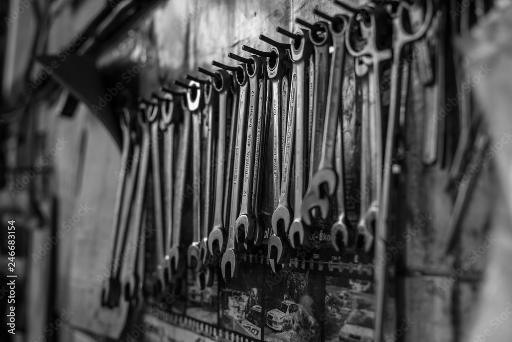 Obraz premium Set of tools