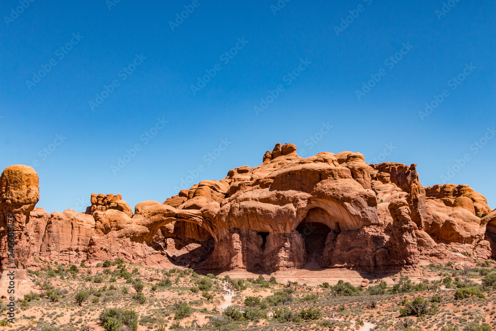 Fototapeta premium Cove of Caves in Arches National Park