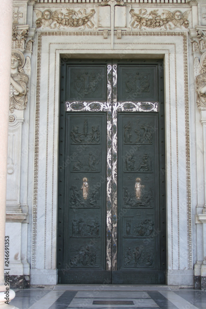 Porta santa, Basilica di San Paolo fuori le mura, Roma