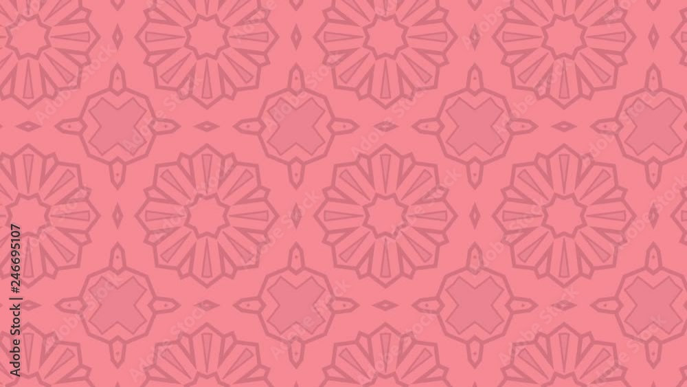 Kaleidoscope pattern background animation Kaleidoscope pattern background animation