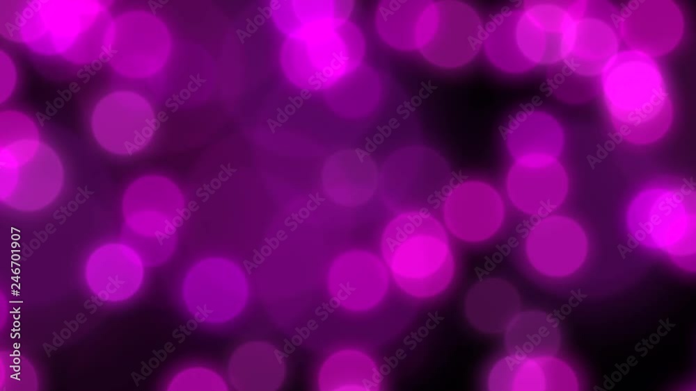 Subtle Purple Bokeh motion background