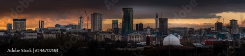 Birmingham UK skyline