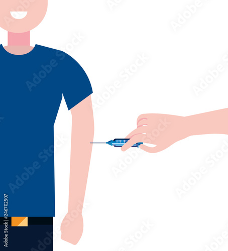 vaccination medical concept