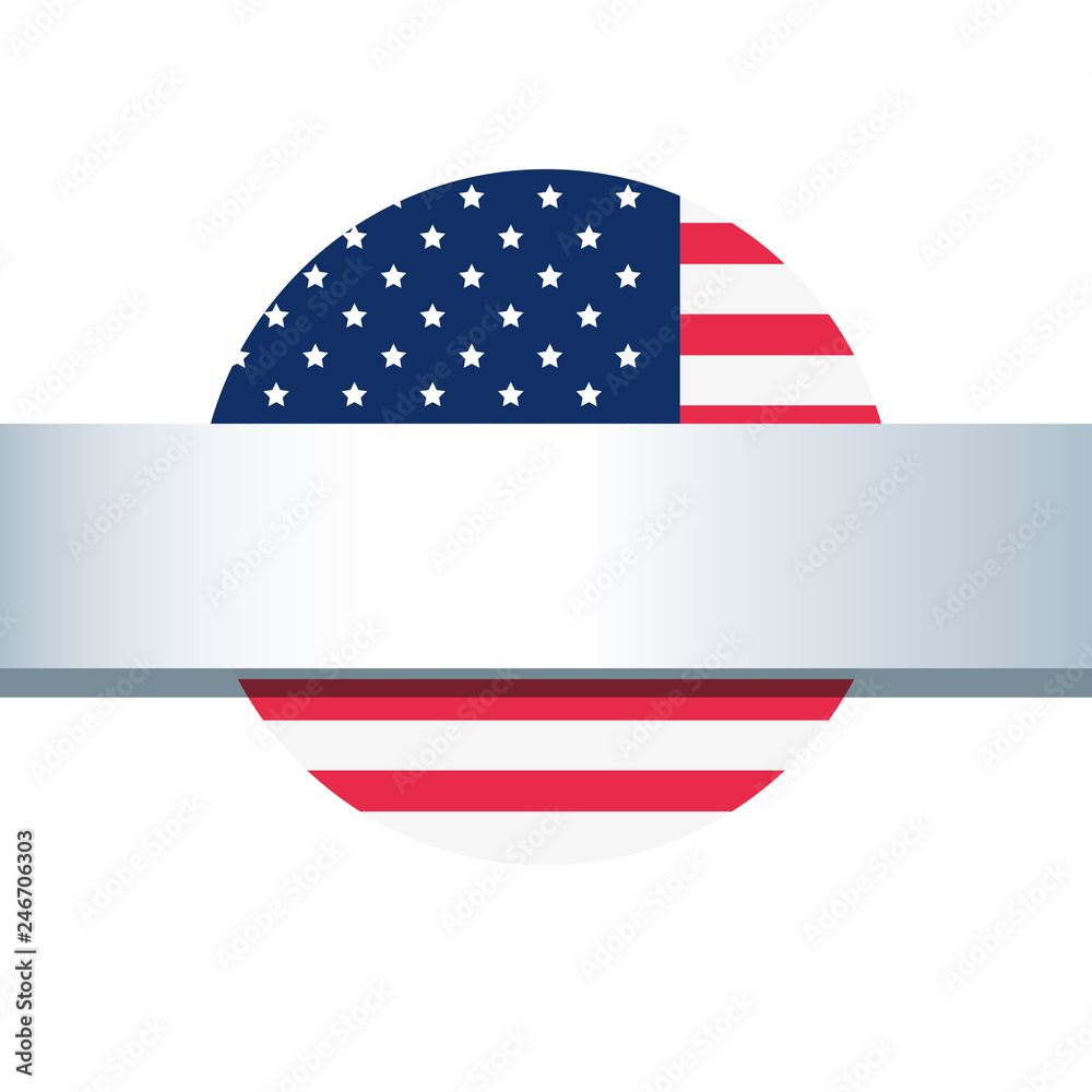 american flag banner patriotic symbol