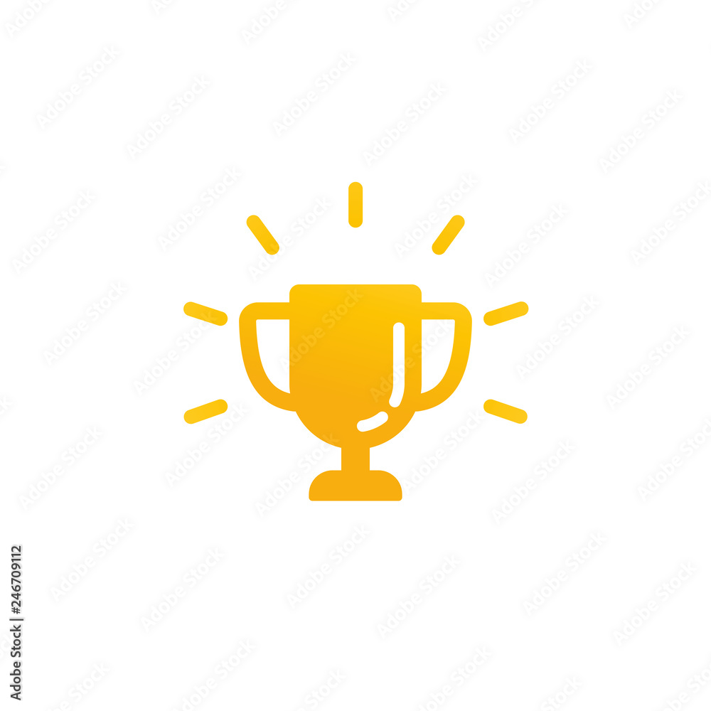 vector champion cup icon symbol design vector champion cup icon symbol design