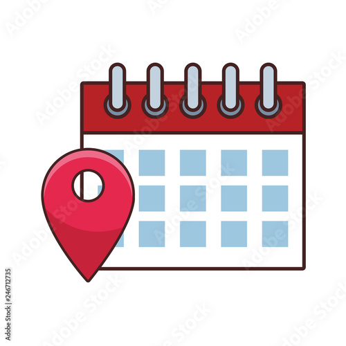 date calendar cartoon